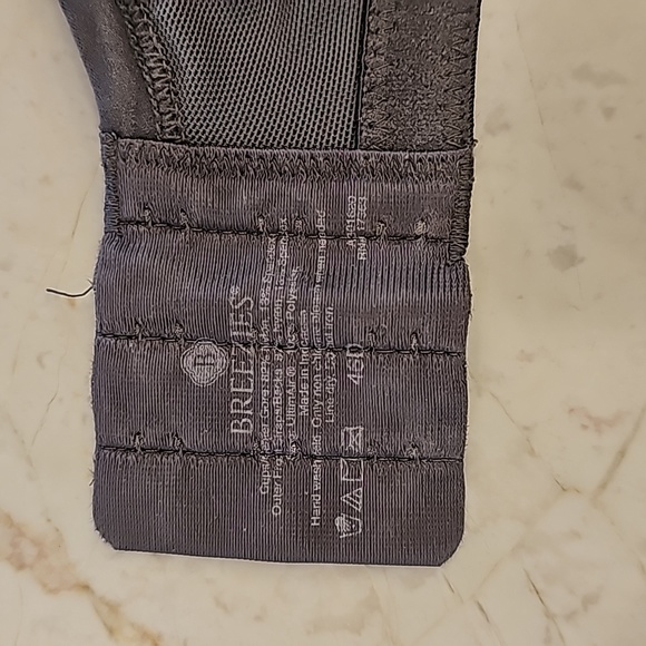 Breezies Underwire Bra 46D Grey/grey - Picture 6 of 6